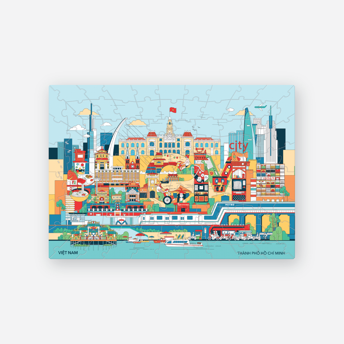 Puzzle - Ho Chi Minh City