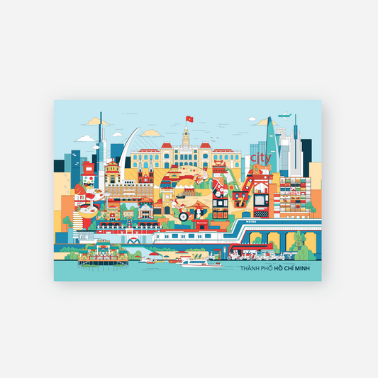 Postcard Ho Chi Minh City 03