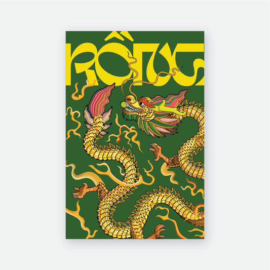 Postcard Year of Dragon 01