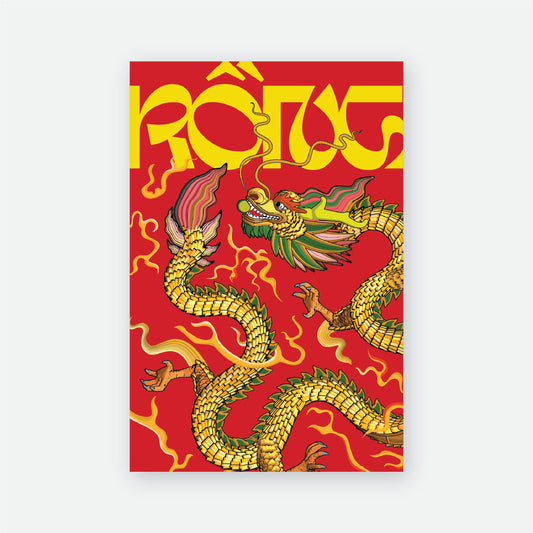 Postcard Year of Dragon 04