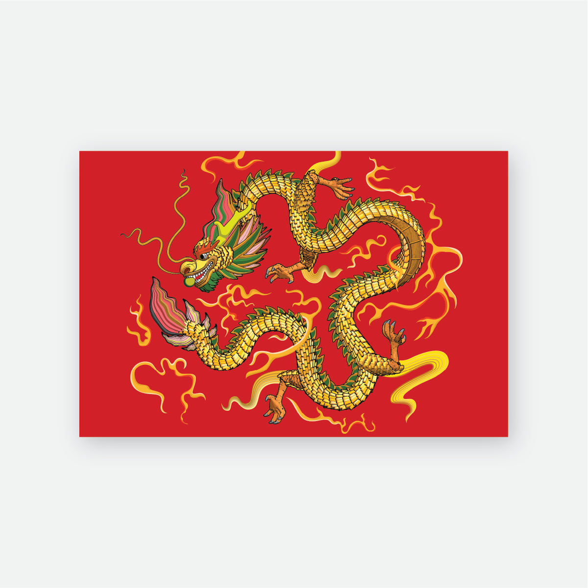 Postcard Year of Dragon 03