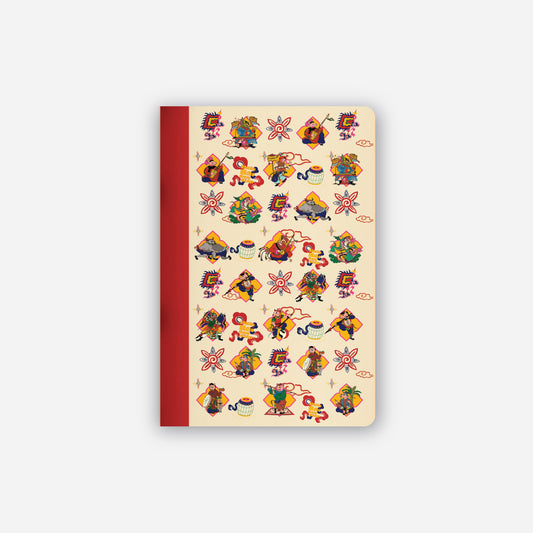 Mini Notebook A6 - Ky Hoi Village Vietnamese Zodiac 01