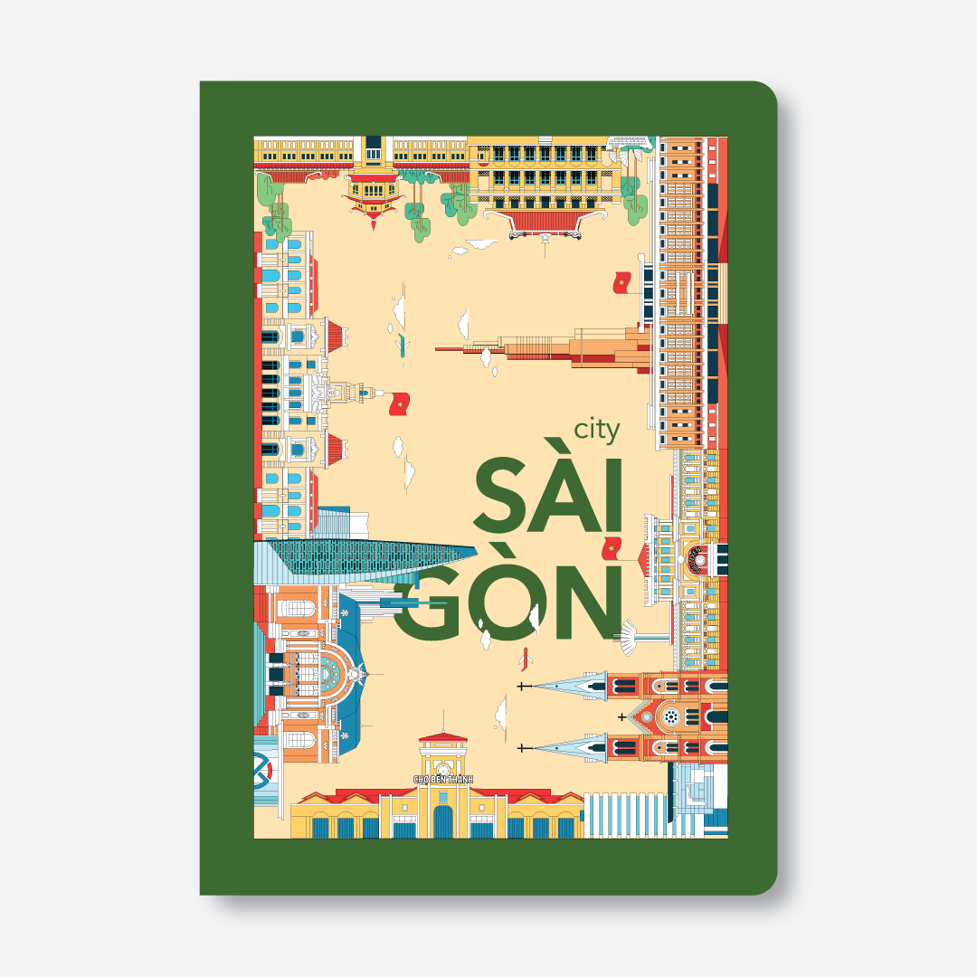 Thread Bound Notebook - Ho Chi Minh 01