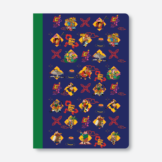 Thread Bound Notebook - Ky Hoi Village Vietnamese Zodiac 02