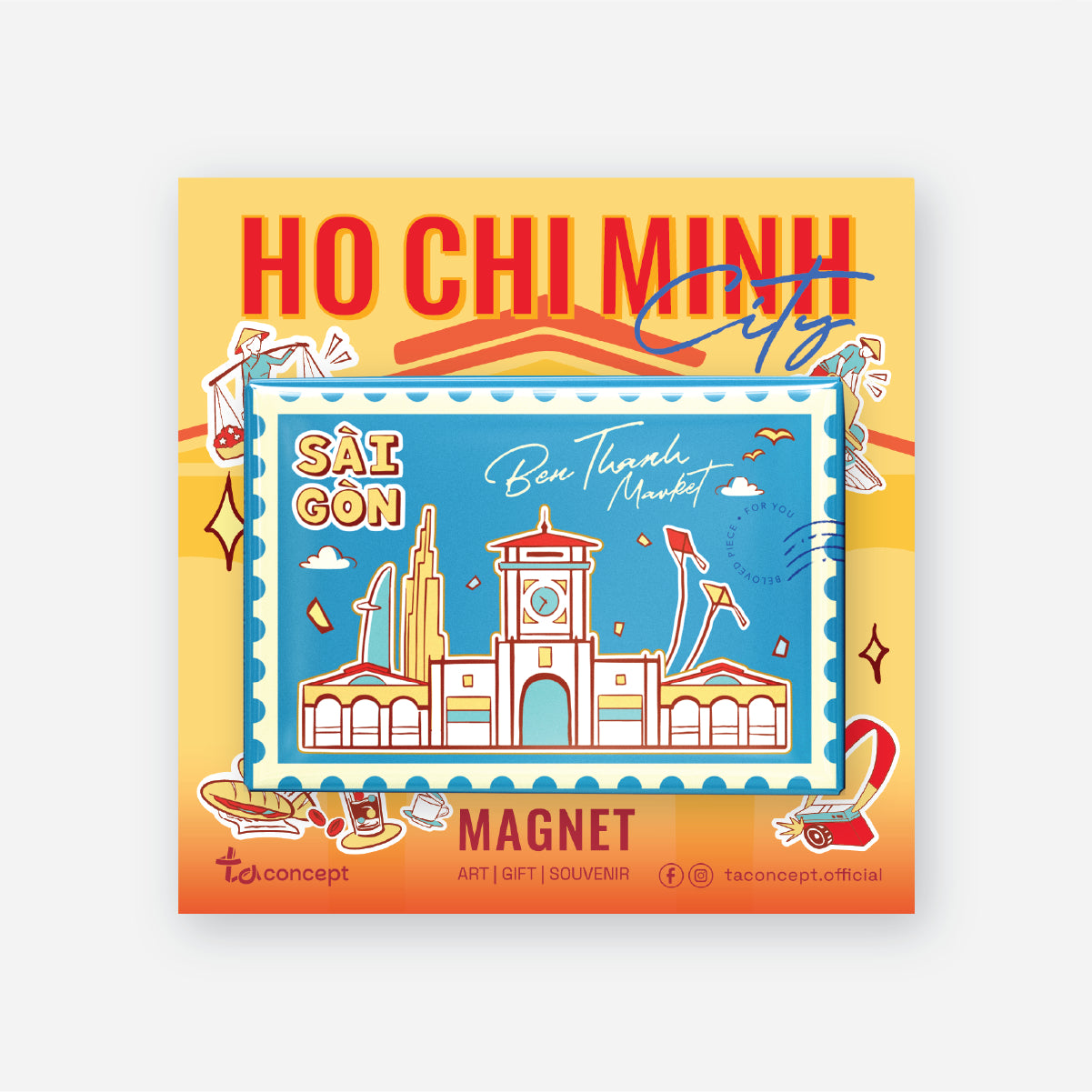 Magnet - Ben Thanh Market