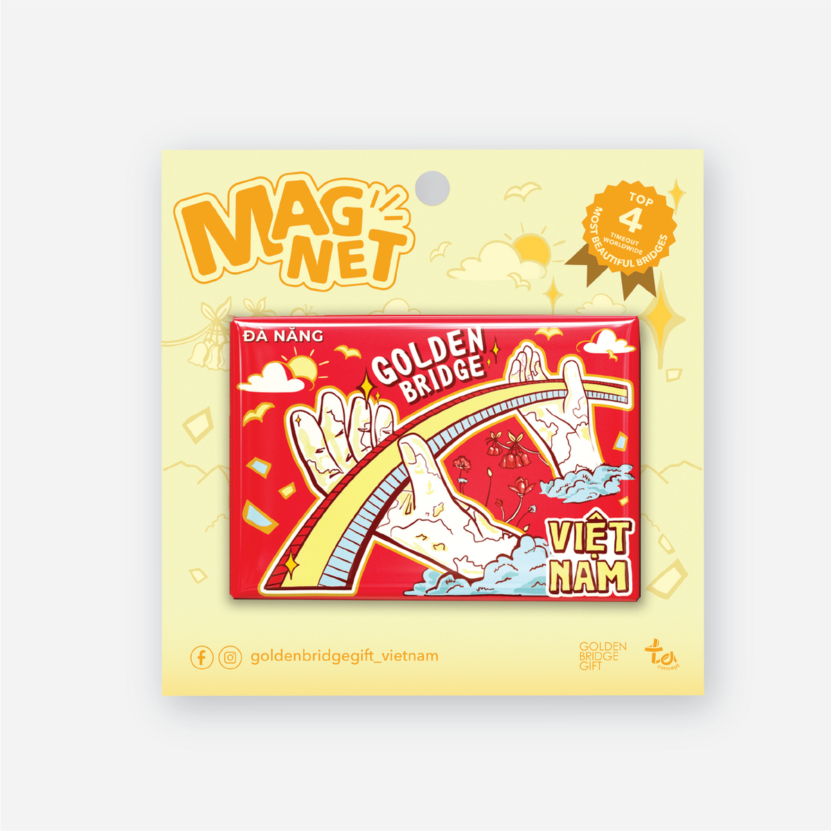 Magnet - Cau Vang Festive