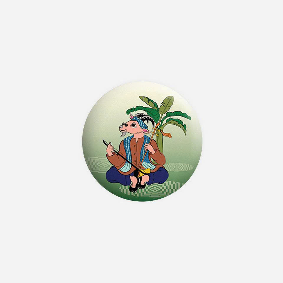 Pin - Vietnamese Zodiac Goat