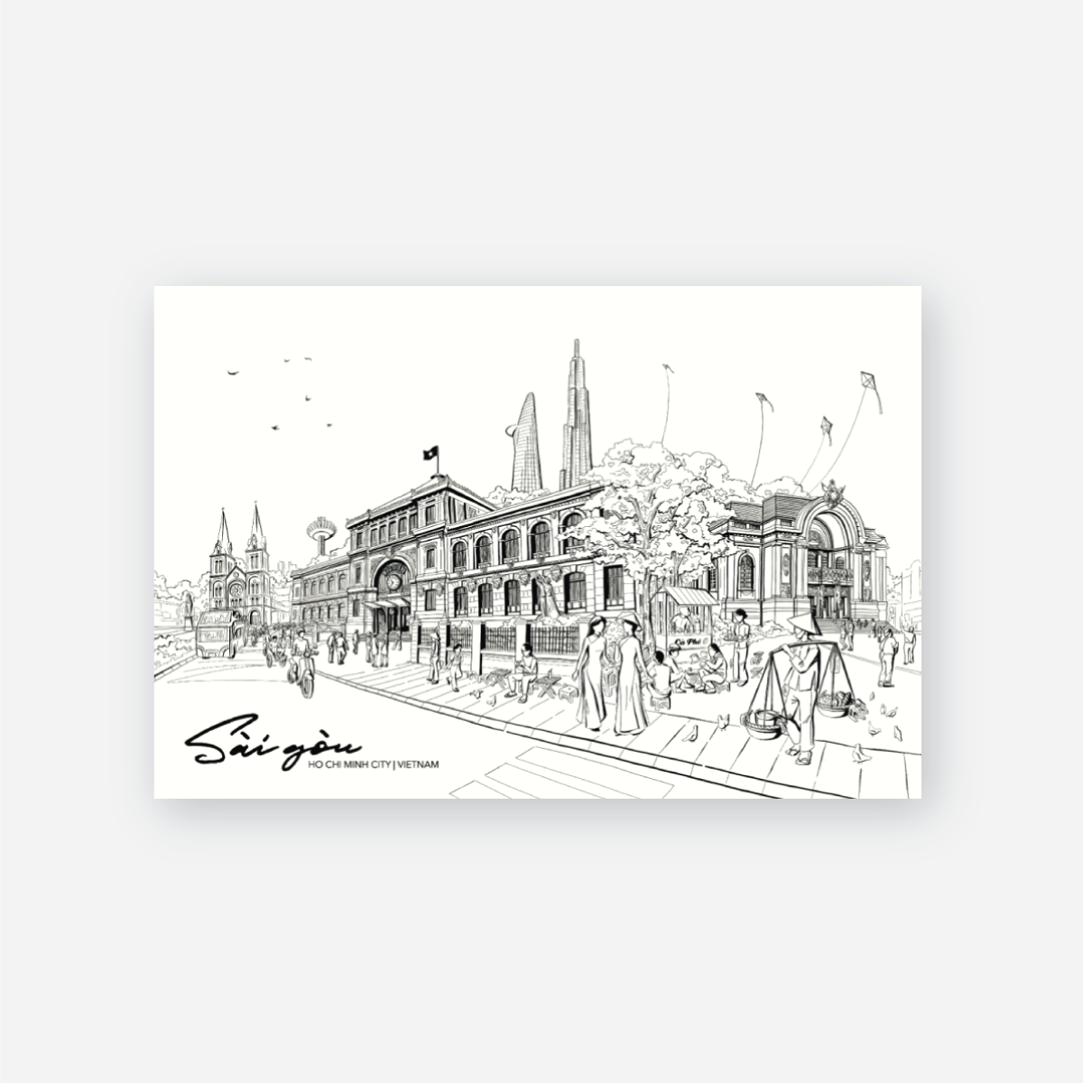 Postcard Saigon 01
