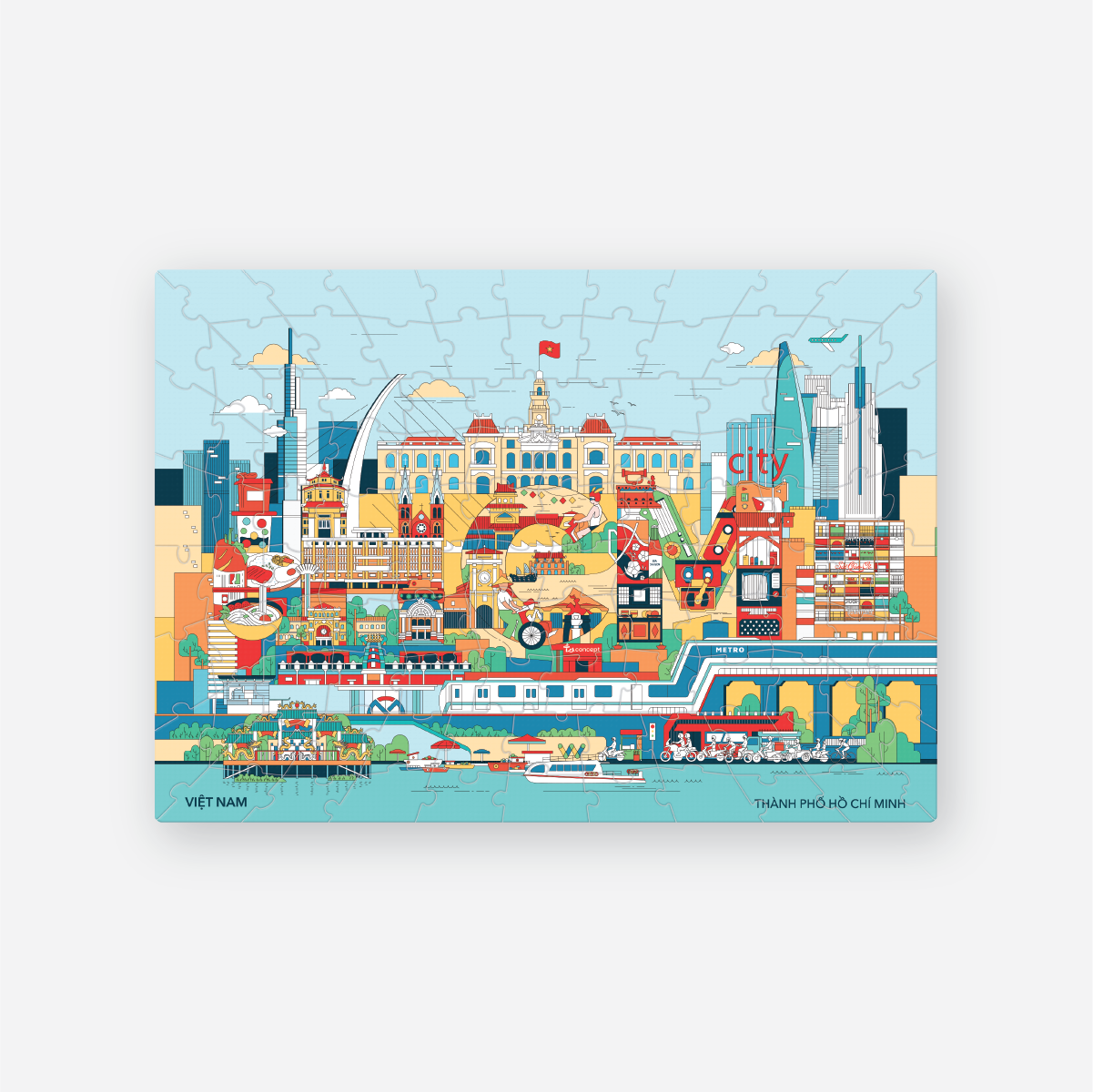 Puzzle - Ho Chi Minh City