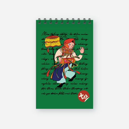 Spiral Notebook - Vietnamese Zodiac Monkey