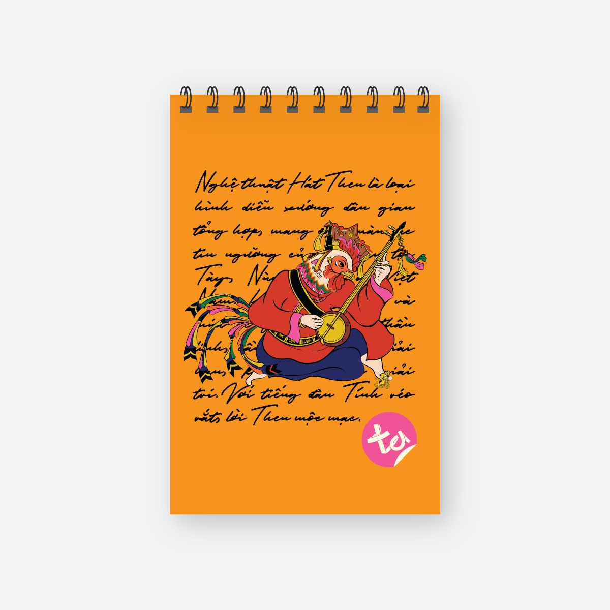 Spiral Notebook - Vietnamese Zodiac Rooster