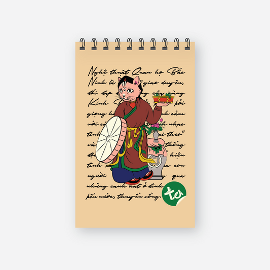 Spiral Notebook - Vietnamese Zodiac Cat