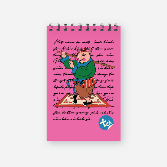 Spiral Notebook - Vietnamese Zodiac Pig
