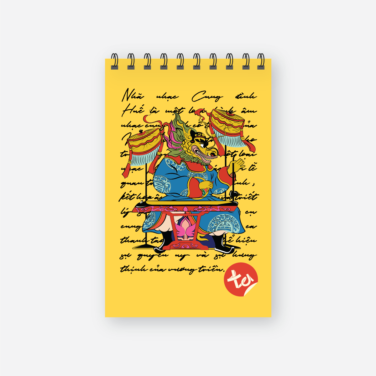 Spiral Notebook - Vietnamese Zodiac Dragon